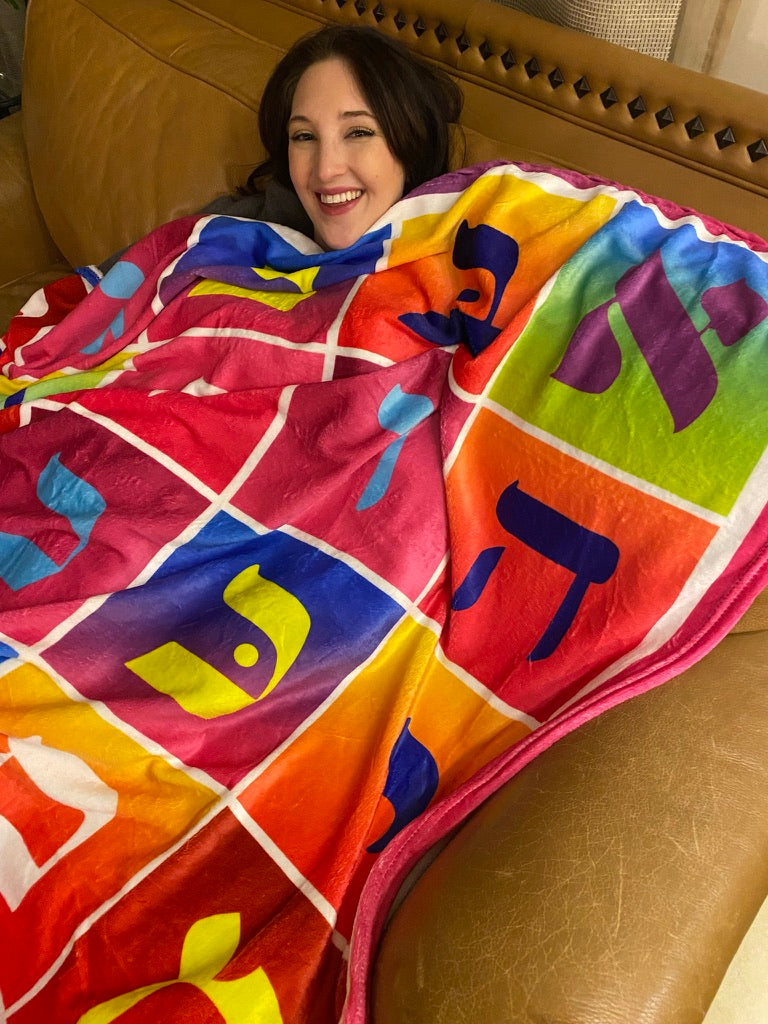 Alef Bet Blanket